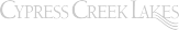 Cypress Creek Lakes HOA logo