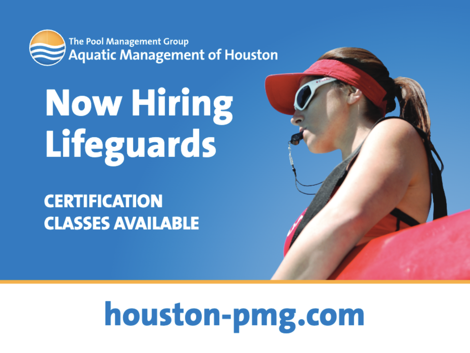 Hiring Lifeguards for the Phase 1 & 2 Pools